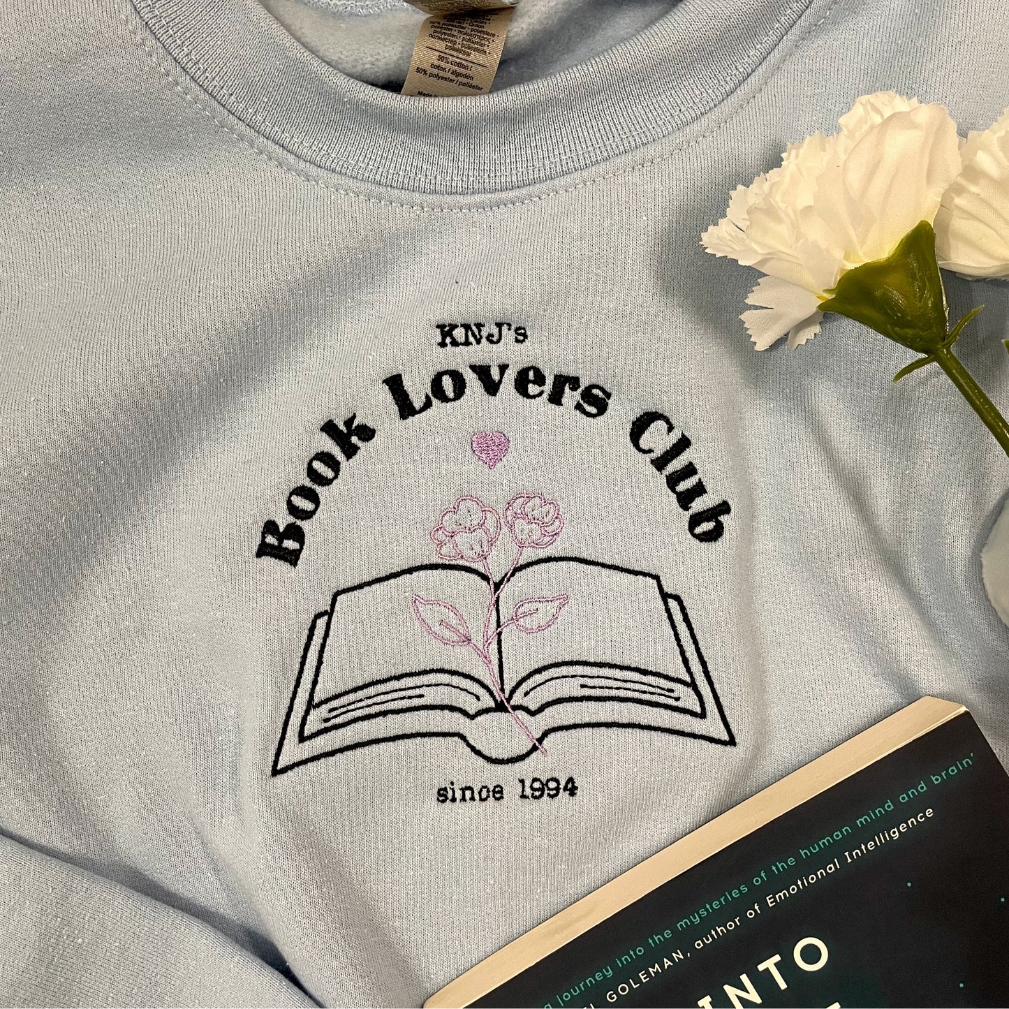 KNJ Book Lovers Club Crewneck/Hoodie (PRE-ORDER)