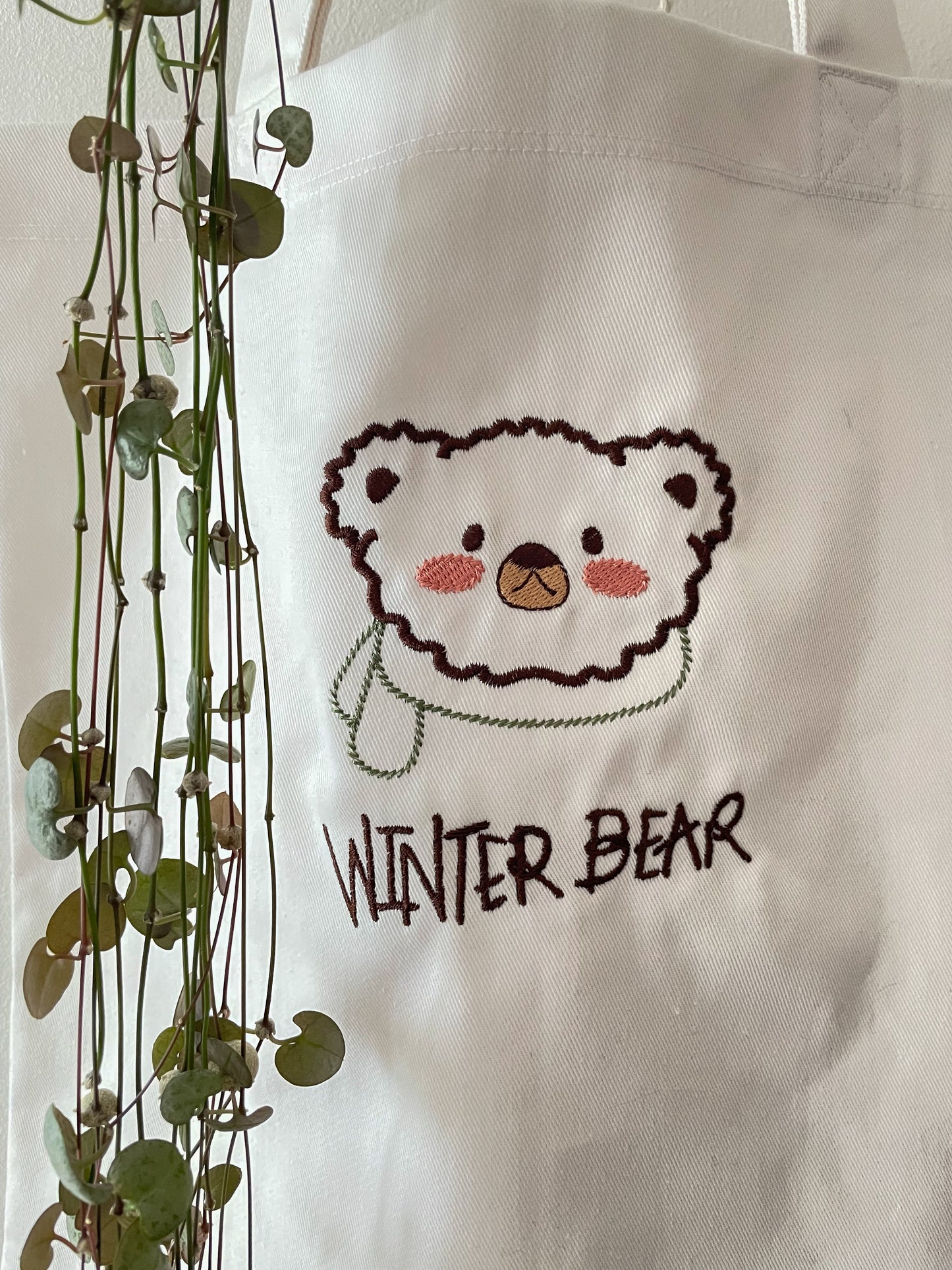 Winter Bear Tote Bag