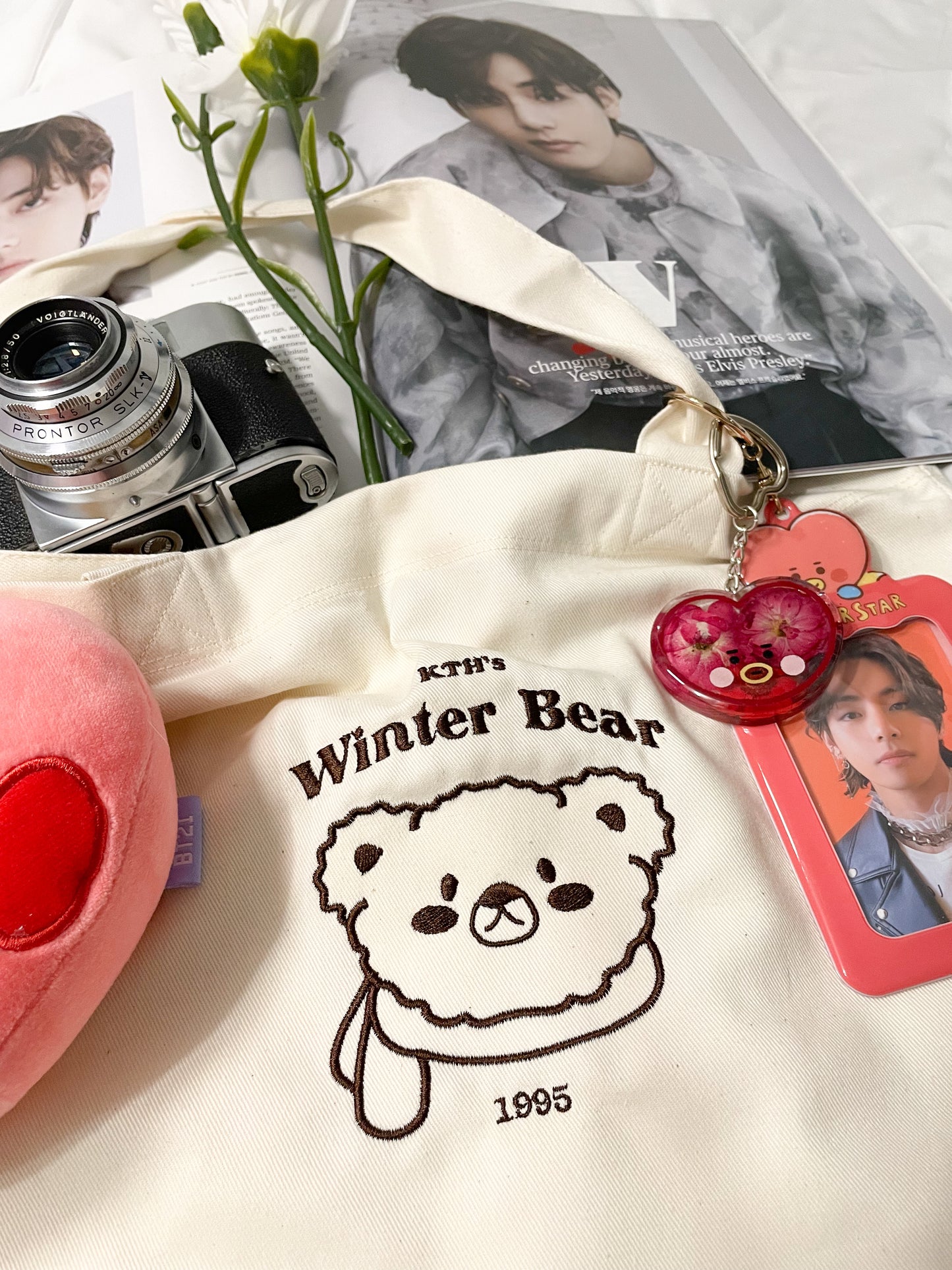 Winter Bear Tote Bag